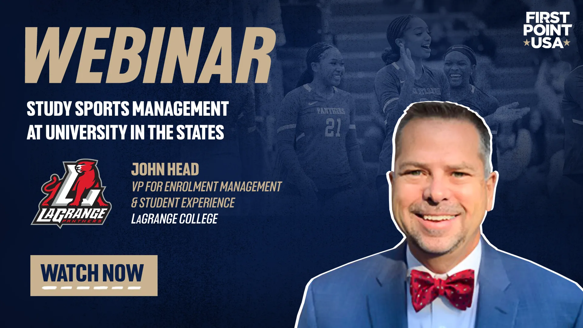 Study Sports Management at University in the States