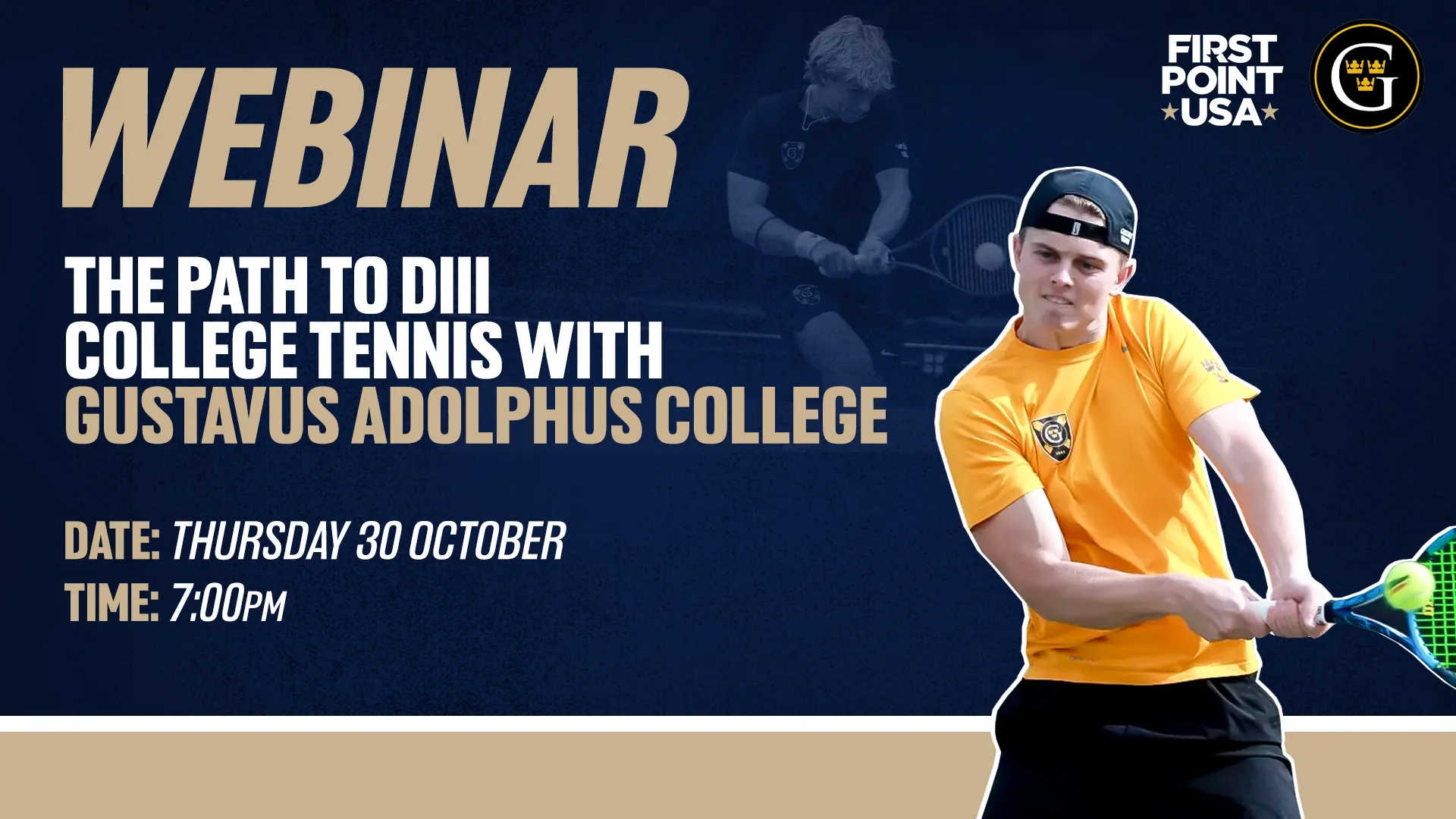 The Path to DIII College Tennis with Gustavus Adolphus College